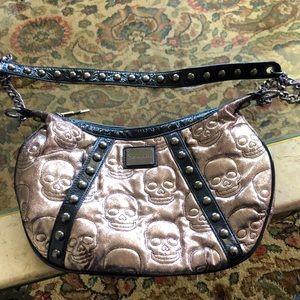 Betsy Johnson Skull purse